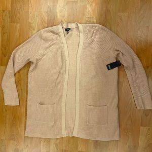 NWT - A.N.A. Cardigan blush pink Size XXL